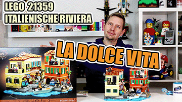 La dolce Vita! Besser gehts kaum! LEGO 21359 Italienische Rivera